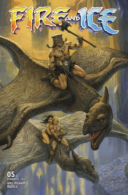 Fire and Ice (2026 Dynamite) #5 - Cover C Ciruelo Variant