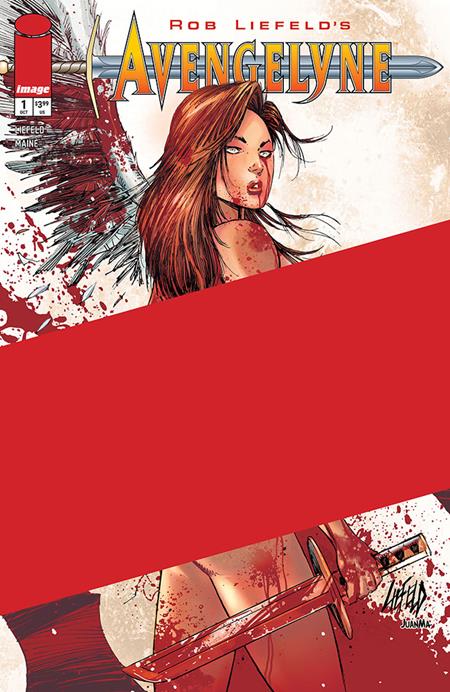 Avengelyne (2026 Image) #1 - Cover B Rob Liefeld NSFW Polybagged Variant