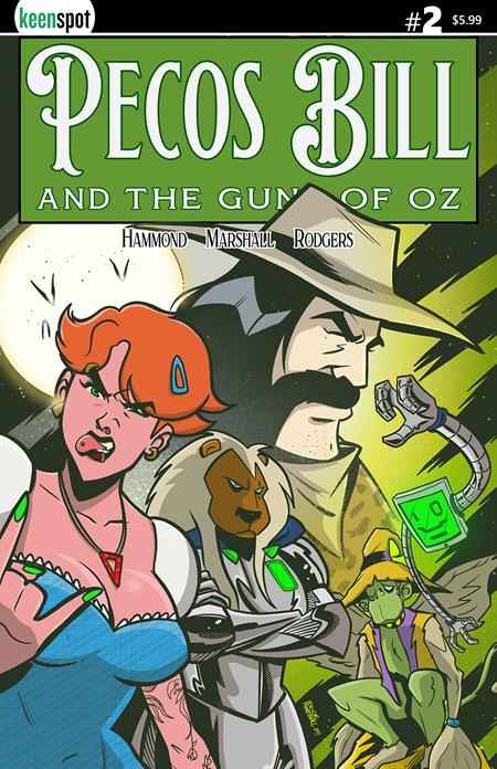 Pecos Bill & the Guns of Oz (2025 Keenspot) #2 - Cover A Erick Marshall