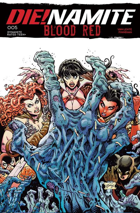 Dienamite Blood Red (2025 Dynamite) #5 - Variant Cover by Will Robson