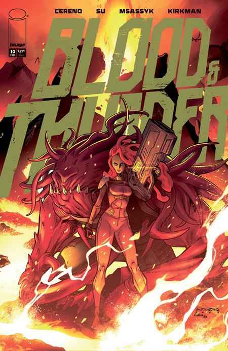 Blood & Thunder (2025 Image) #10B - Variant Cover by Khary Randolph & Emilio Lopez