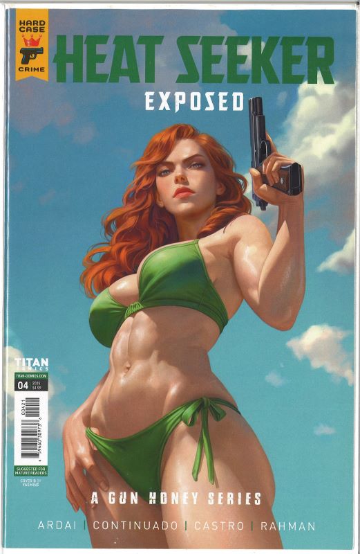 Heat Seeker: Exposed - A Gun Honey Series (2025 Titan) #4B - Variant Cover by Yasmine