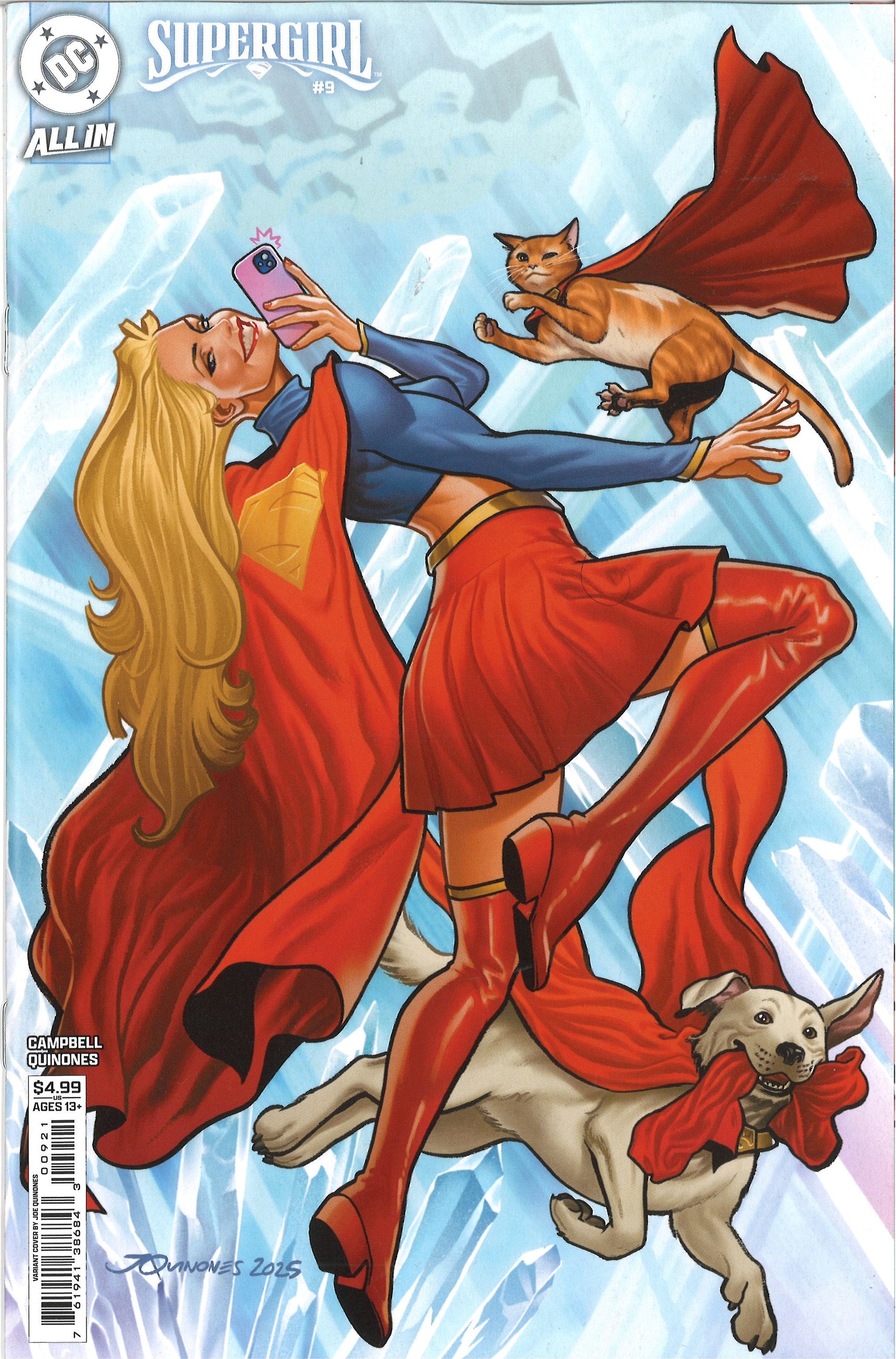 Supergirl (2025 DC) #9C - Variant Cover by Joe Quinones