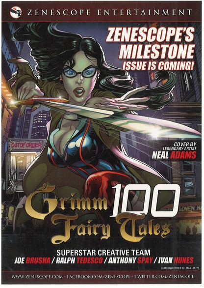 Grimm Fairy Tales (2014 Zenescope) FCBD #0B - Cover by Anthony Spay