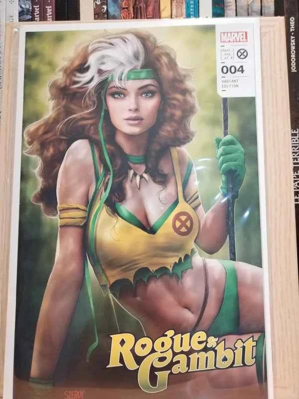 Rogue and Gambit (2023 Marvel) #4 - Cover by Nathan Szerdy