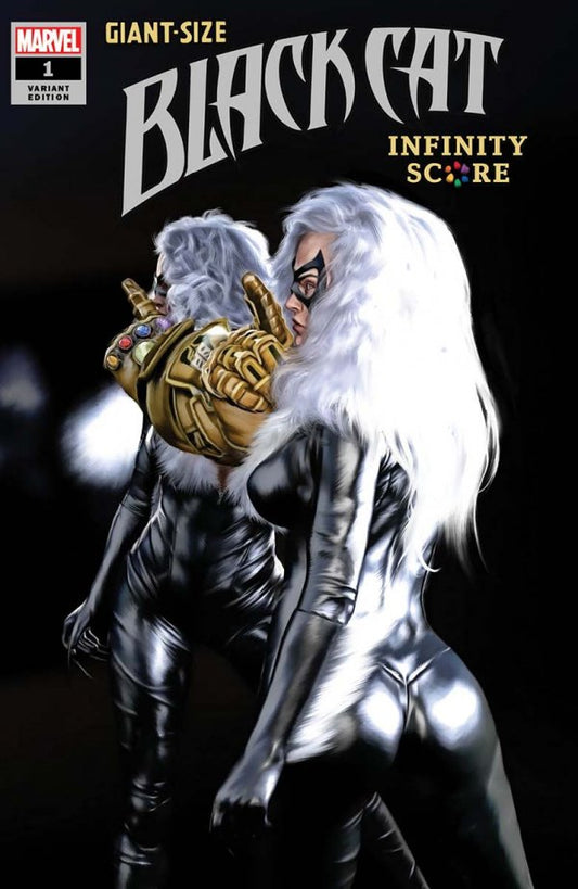 Giant-Size Black Cat: Infinity Score (2022 Marvel) #1 - Marco Turini Comics Illuminati Exclusive Variant