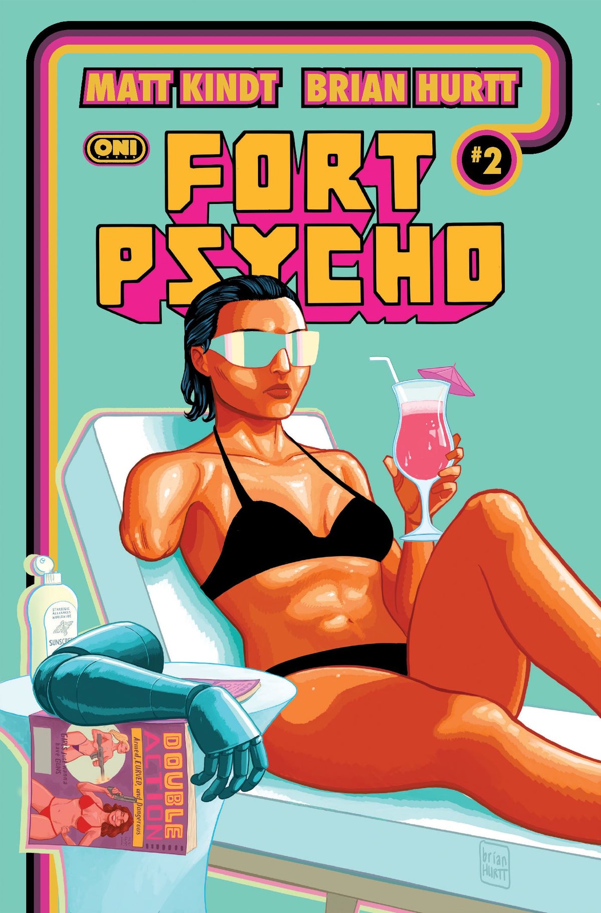 Fort Psycho (2026 Oni Press) #2 - Cover A Brian Hurtt