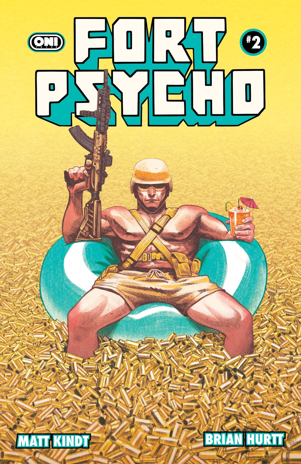 Fort Psycho (2026 Oni Press) #2 - Cover C Mike del Mundo Variant