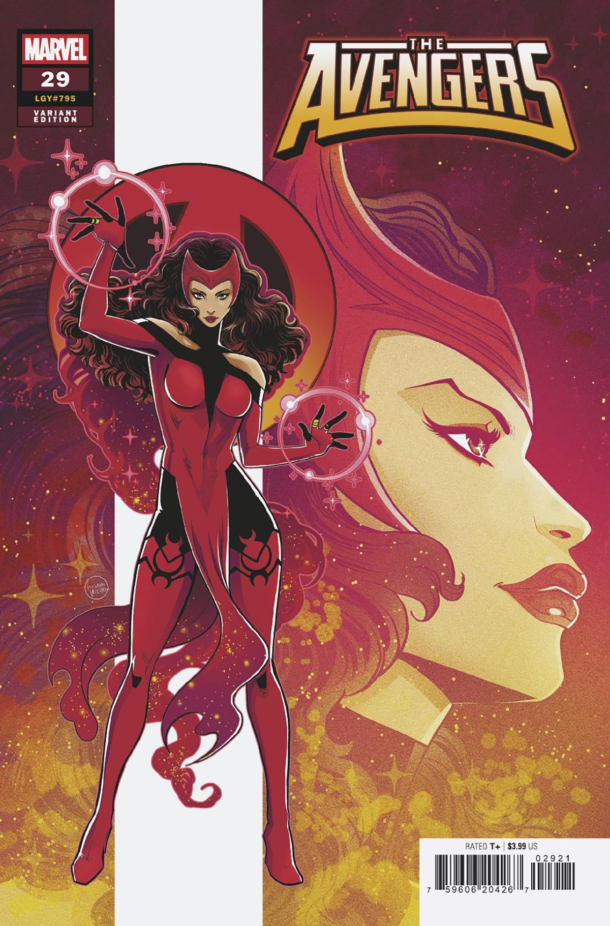 Avengers (2023 Marvel) #29 - Luciano Vecchio Scarlet Witch Variant