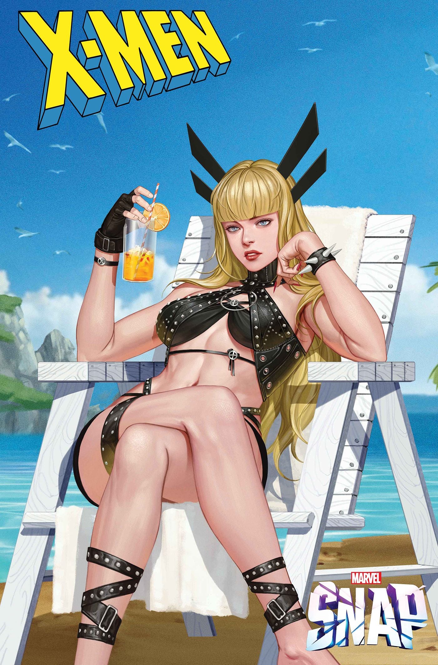 X-Men (2024 Marvel) #34 - Cover E Inhyuk Lee Marvel Snap Swimsuit Variant