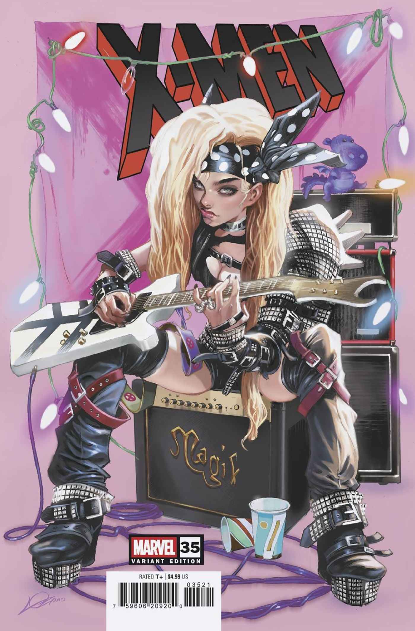 X-Men (2024 Marvel) #35 - Alexander Lozano '80s Magik Variant