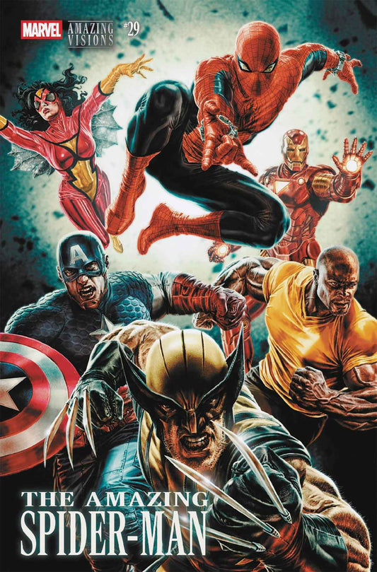 Amazing Spider-Man (2022 Marvel) #29 - Lee Bermejo Amazing Visions Variant