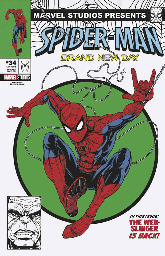 Amazing Spider-Man (2025 Marvel) #34 - Adam Stafford Spider-Man: Brand New Day Marvel Studios Variant
