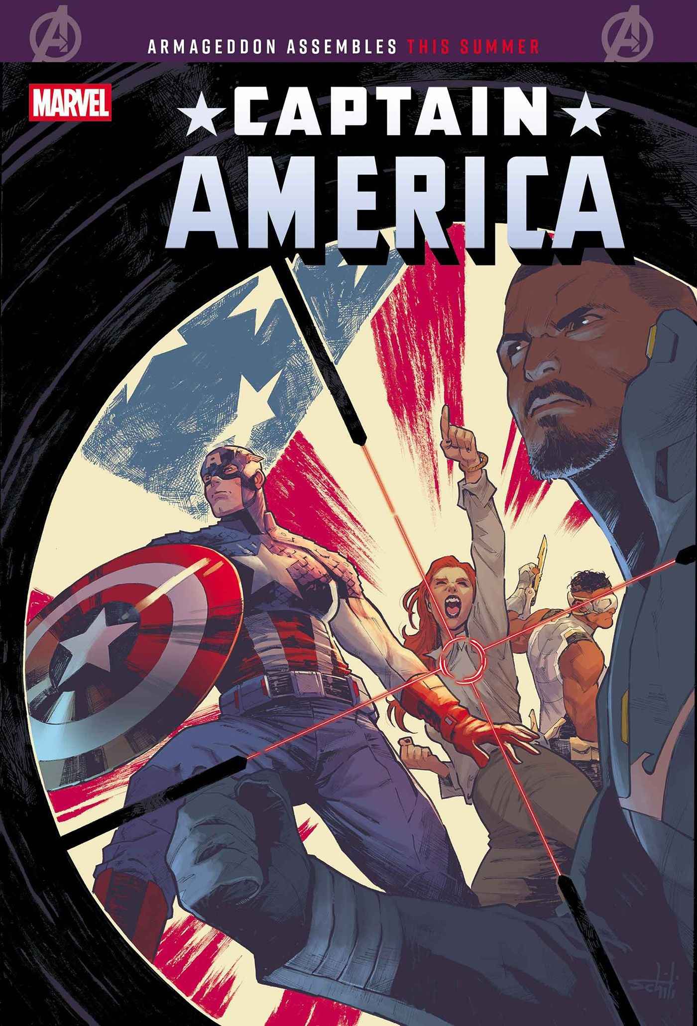 Captain America (2025 Marvel) #9 - Cover A Valerio Schiti