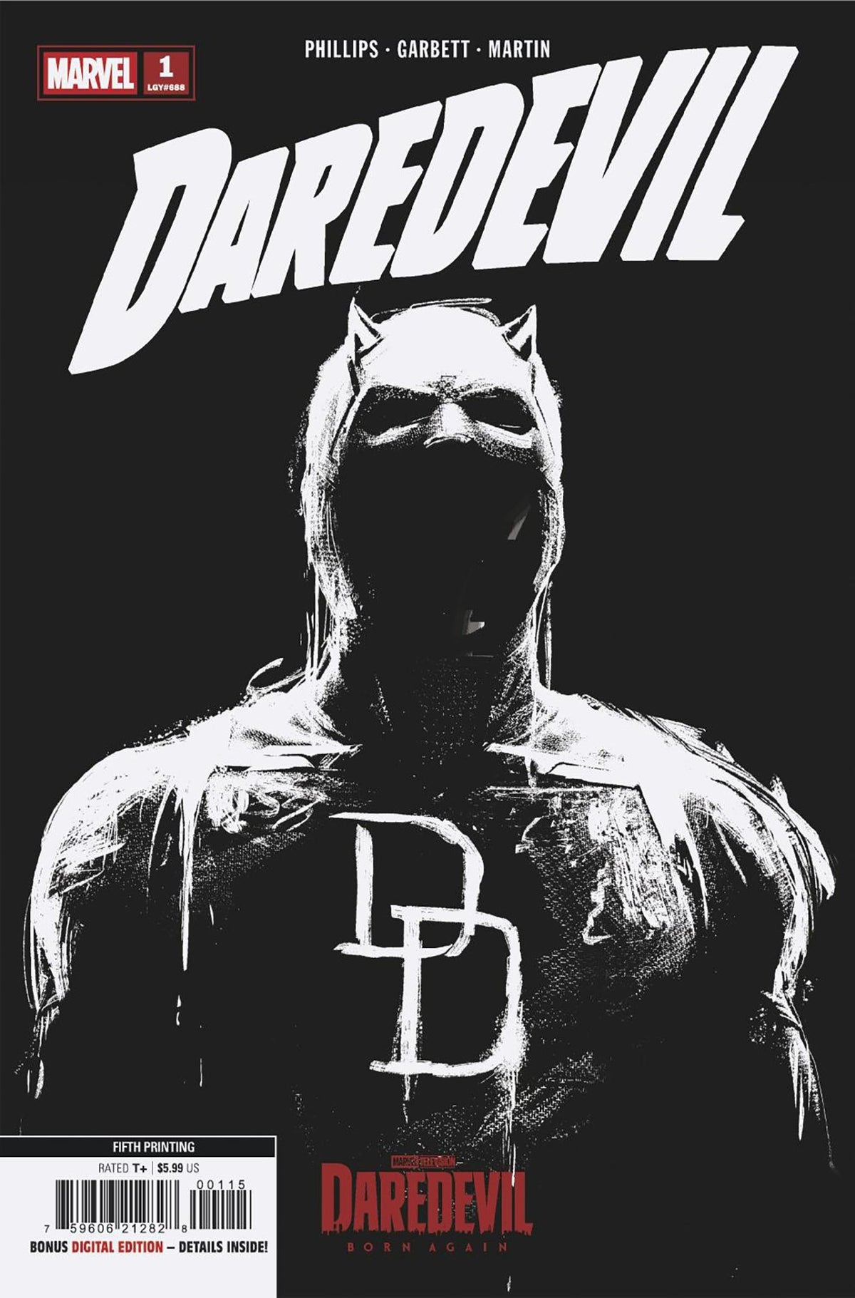 Daredevil (2026 Marvel) #1 - Marvel Television 5th Printing Variant