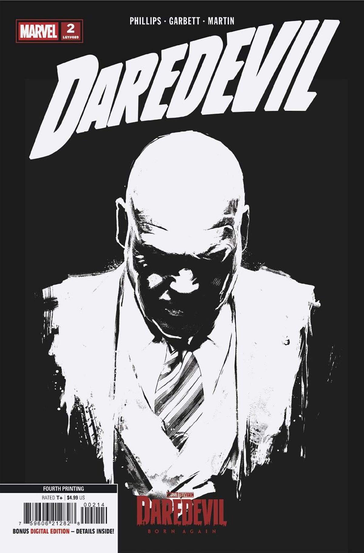Daredevil (2026 Marvel) #2 - Marvel Television 4th Printing Variant