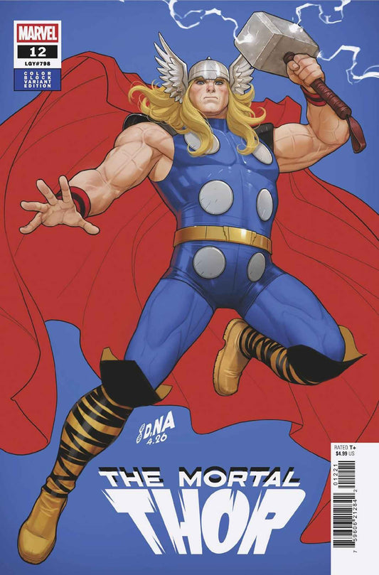 The Mortal Thor (2025 Marvel) #12 - David Nakayama Color Block Blue Variant