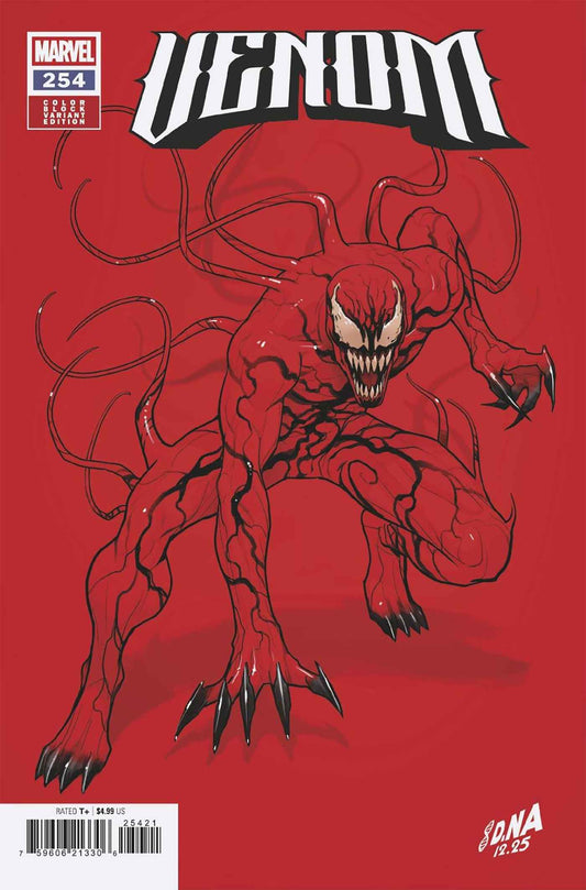 Venom (2025 Marvel) #254 - David Nakayama Color Block Red Variant
