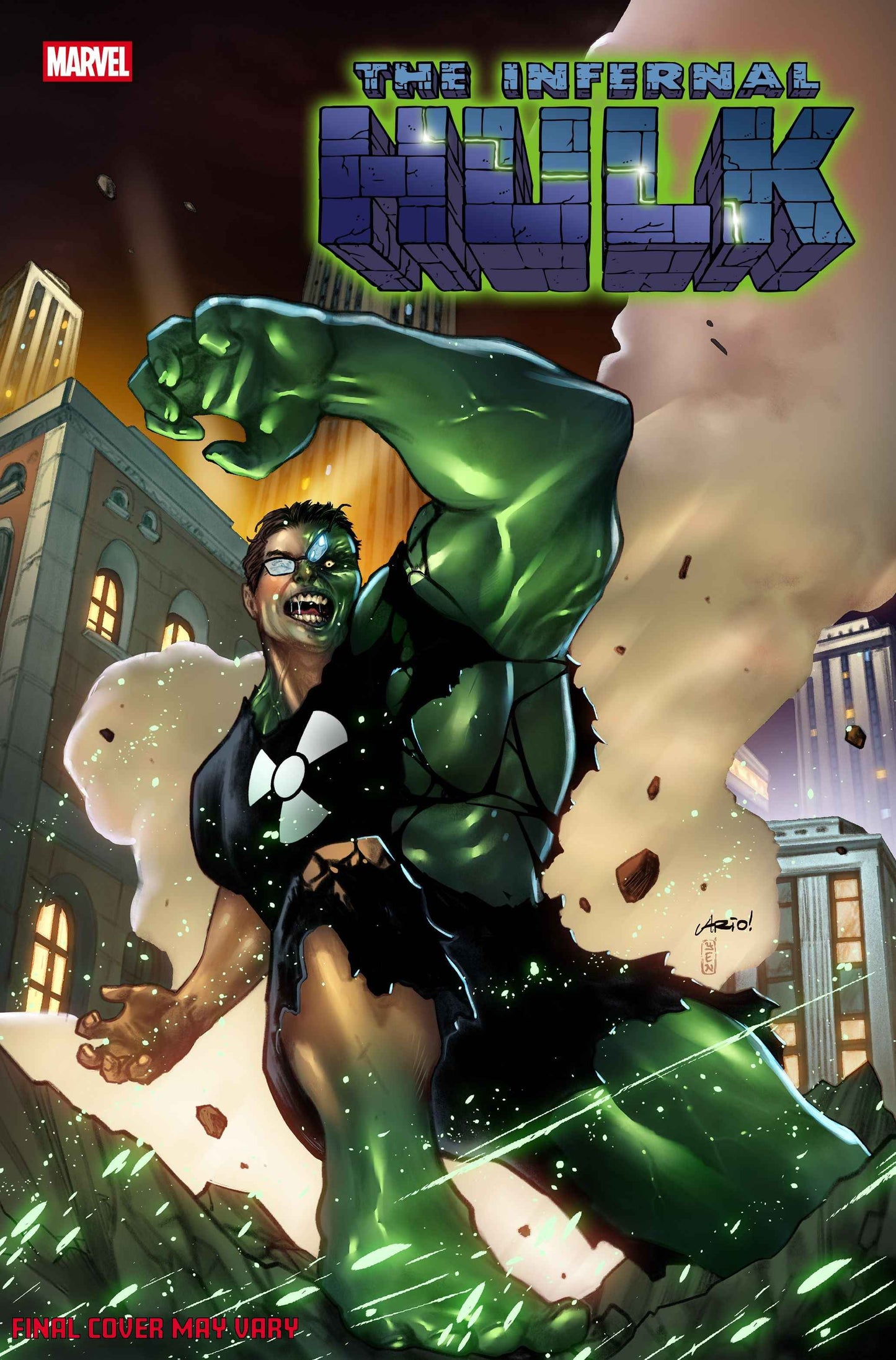 Infernal Hulk (2025 Marvel) #4 - Ario Anindito Hell's Kitchen Variant