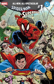 Marvel/DC: Spider-Man/Superman (2025 Marvel) #1 - Kaare Andrews Wraparound Variant