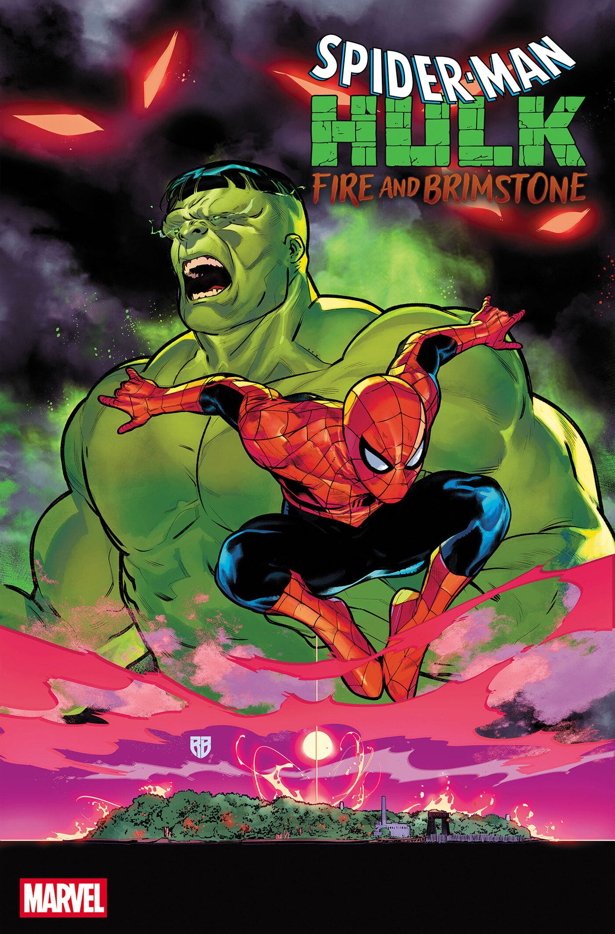 Spider-Man/Hulk: Fire and Brimstone (2026 Marvel) #3 - Cover A R.B. Silva