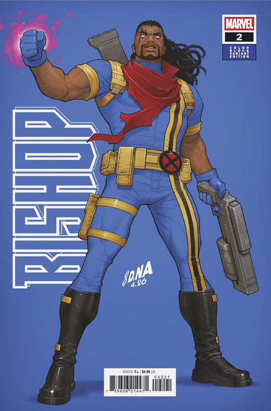 Bishop (2026 Marvel) #2 - David Nakayama Color Block Blue Variant