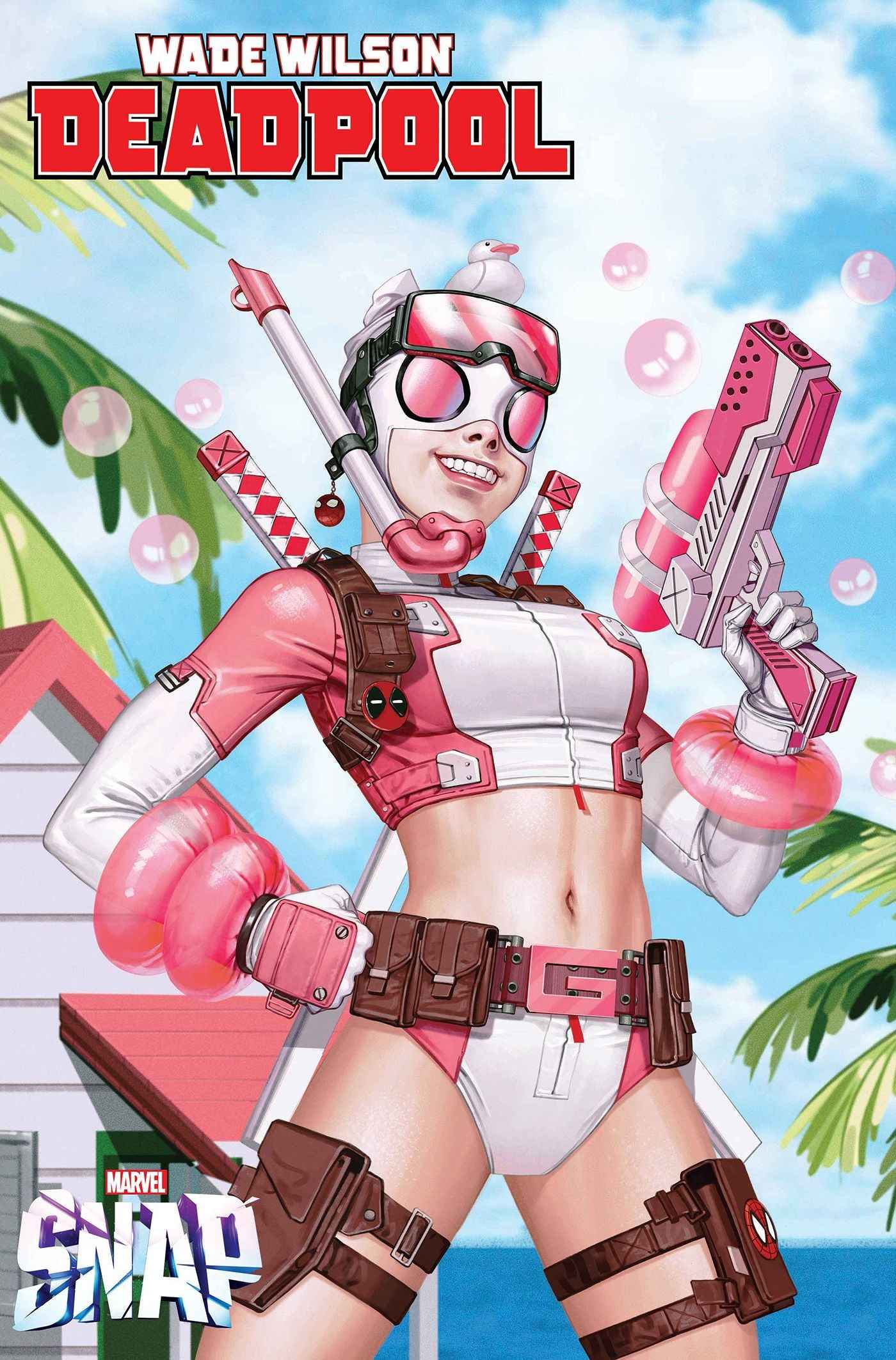 Wade Wilson: Deadpool (2025 Marvel) #6 - InHyuk Lee Marvel Snap Swimsuit Variant