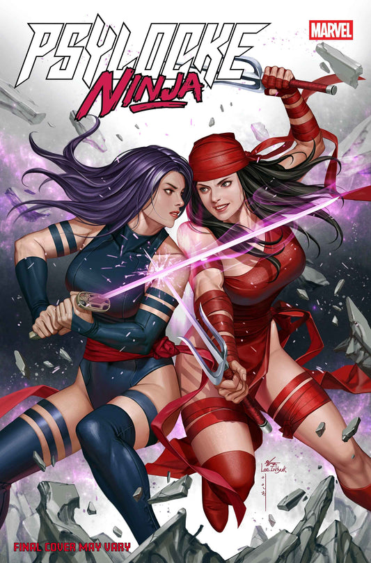 Psylocke: Ninja (2025 Marvel) #2 - Inhyuk Lee Versus Elektra Variant