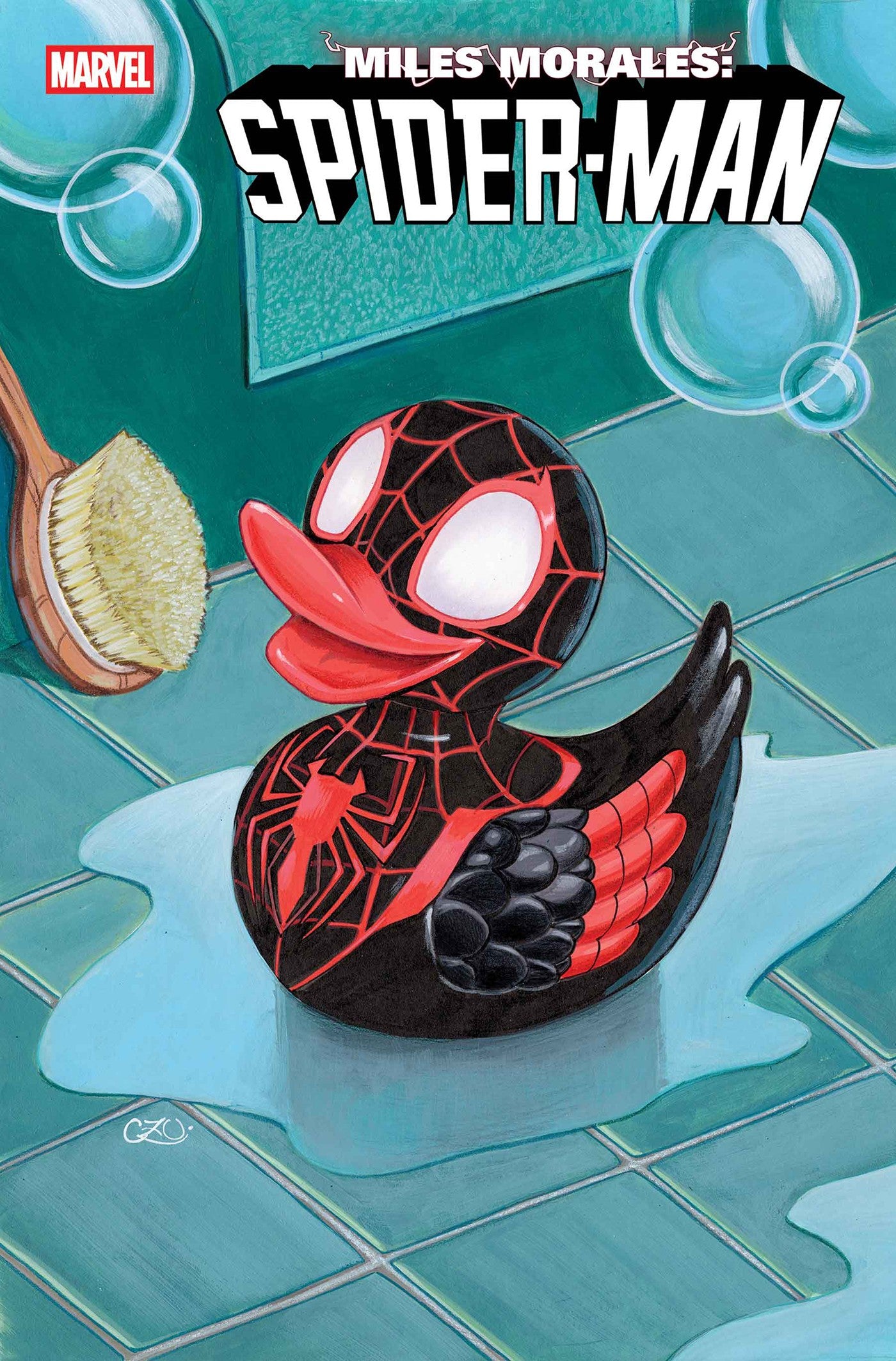 Miles Morales: Spider-Man (2025 Marvel) #1 - Chrissie Zullo Marvel Duck Variant