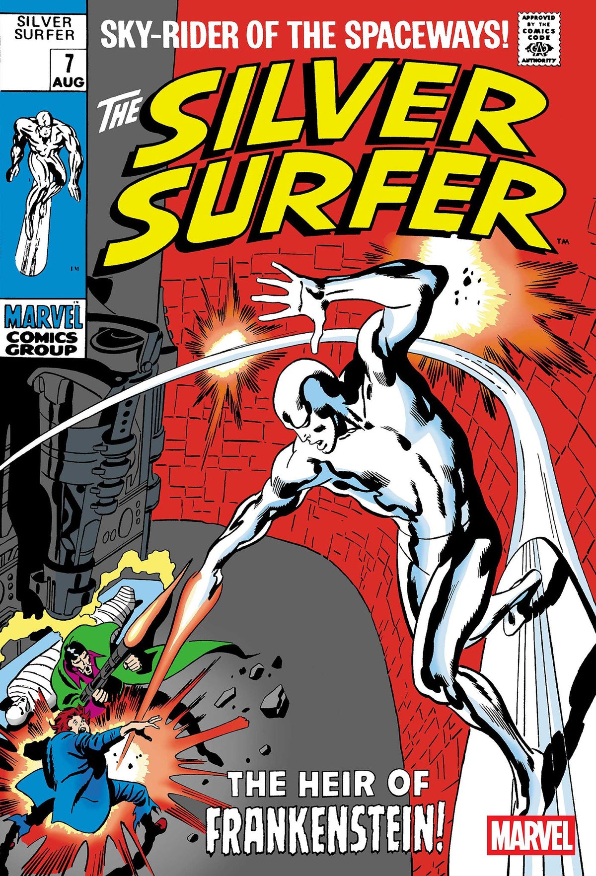 Silver Surfer (1968 Marvel) #7 - Cover A John Buscema Foil Facsimile Variant
