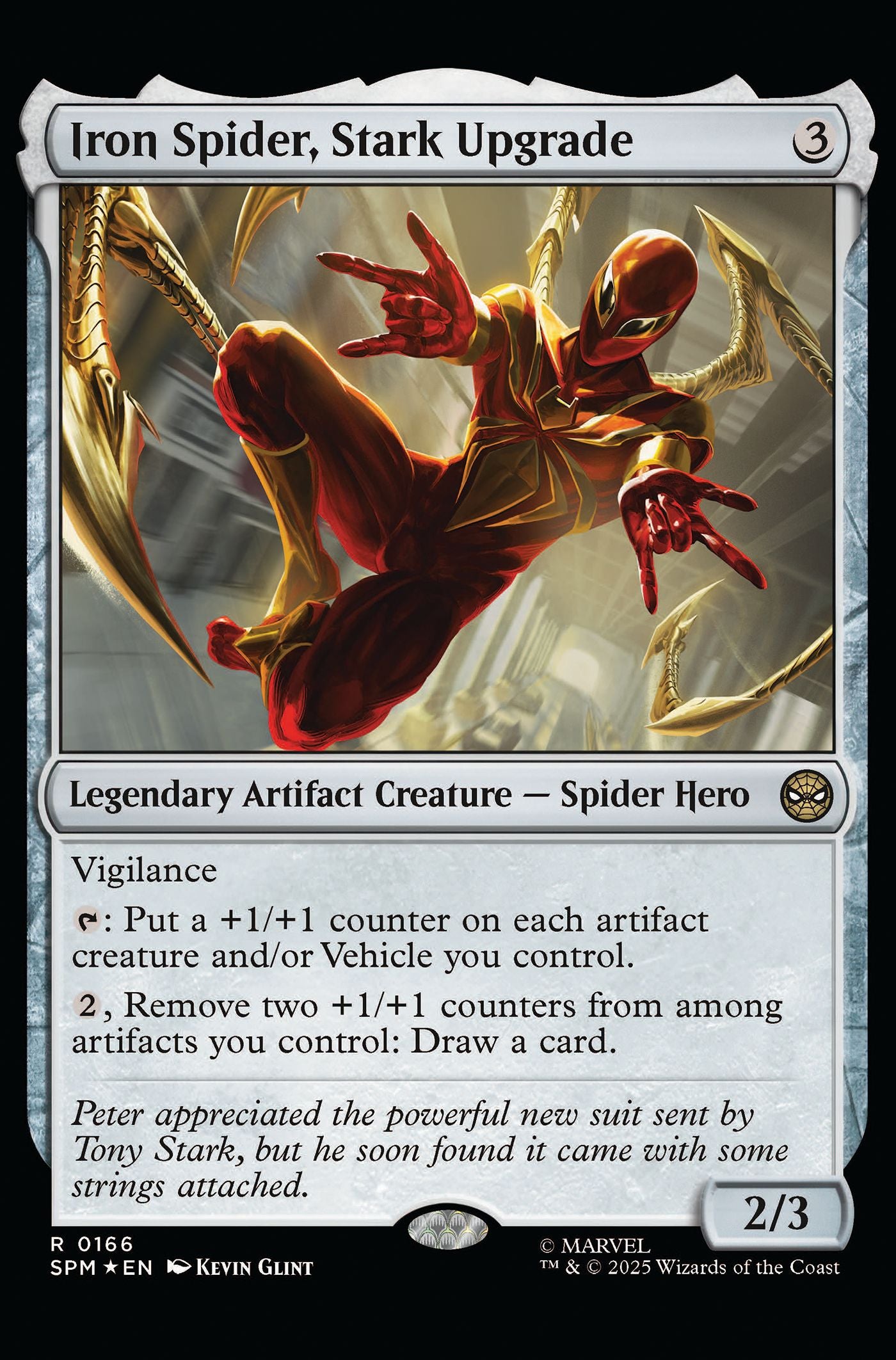 Iron Man (2026 Marvel) #5 - Kevin Glint Magic: The Gathering Variant