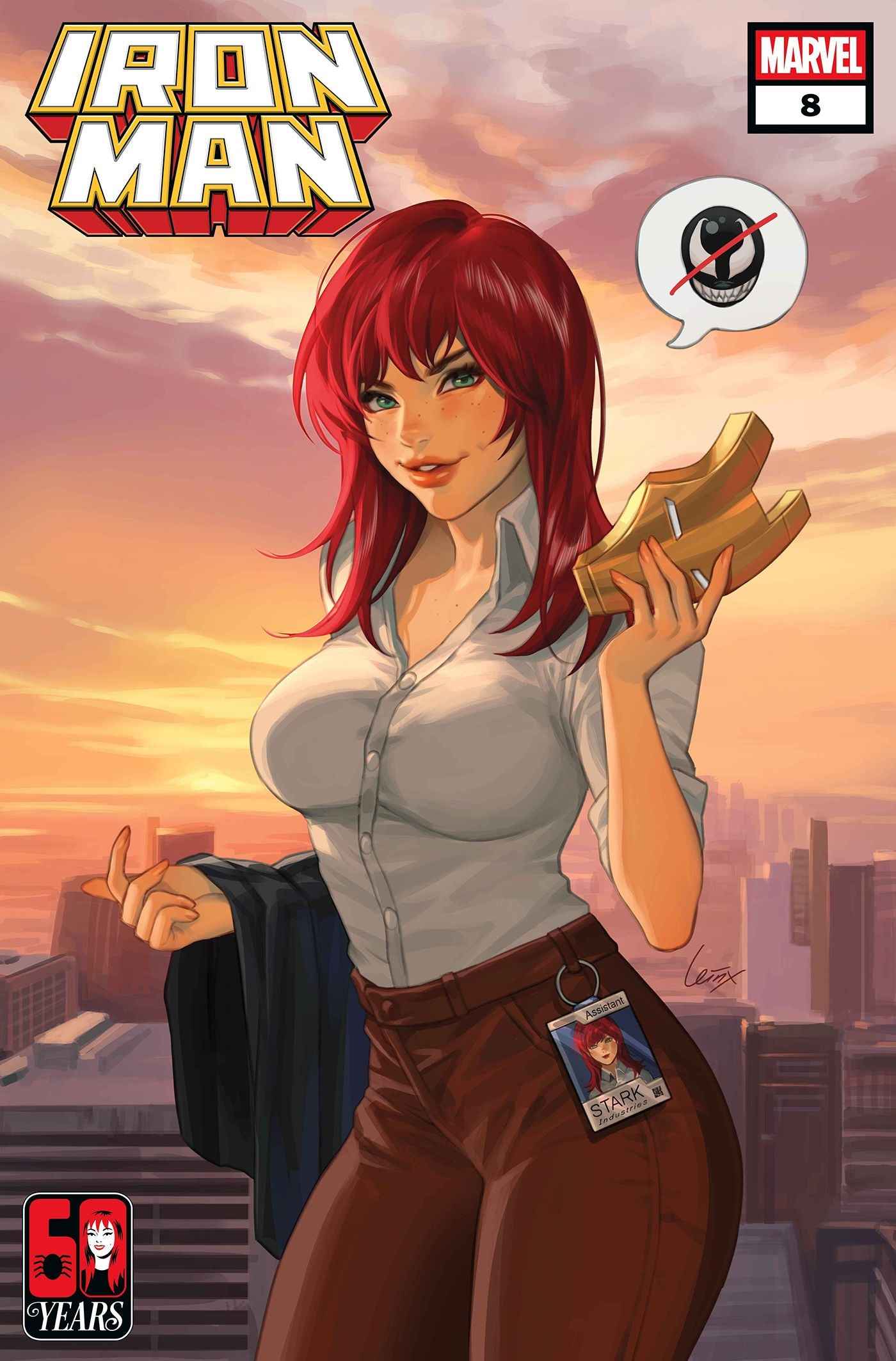Iron Man (2026 Marvel) #8 - Lesley "Leirix" Li Mary Jane Watson Variant