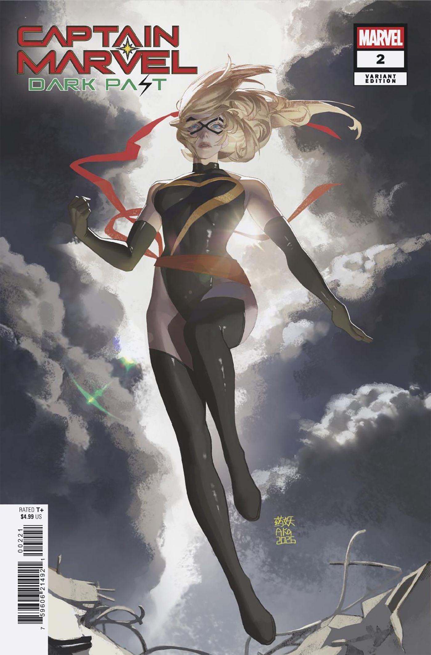 Captain Marvel: Dark Past (2025 Marvel) #2 - AKA Ms. Marvel Variant