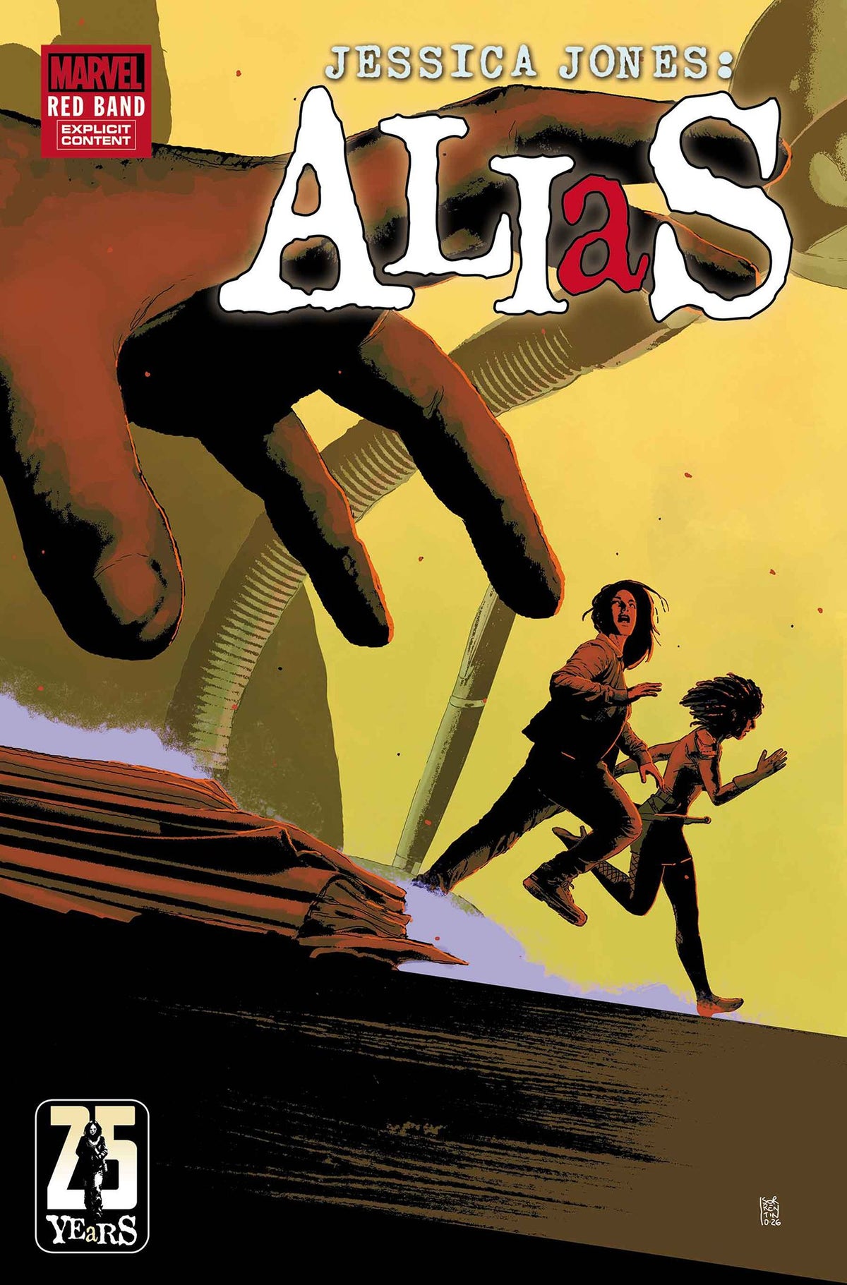 Alias: Red Band (2026 Marvel) #5 - Andrea Sorrentino Polybagged Variant