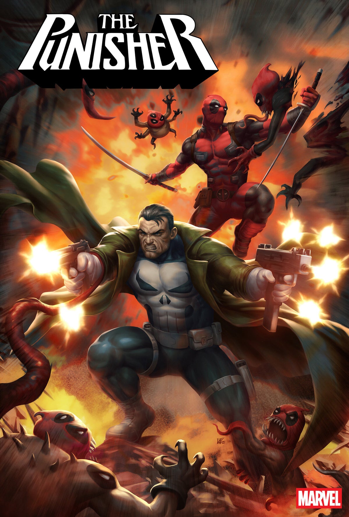 Punisher (2026 Marvel) #9 - Kendrick Lim Variant (Big Guns)