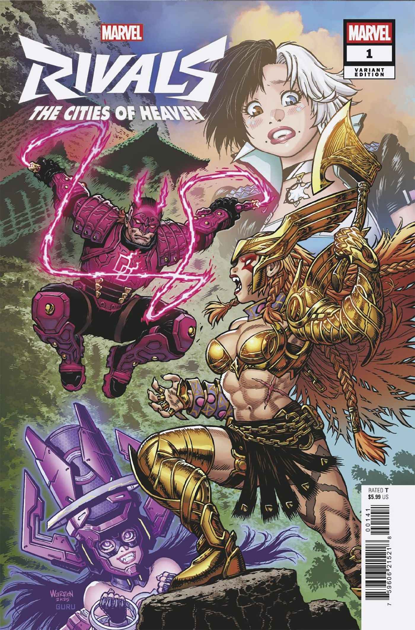 Marvel Rivals: The Cities of Heaven (2026 Marvel) #1 - Adam Warren Variant