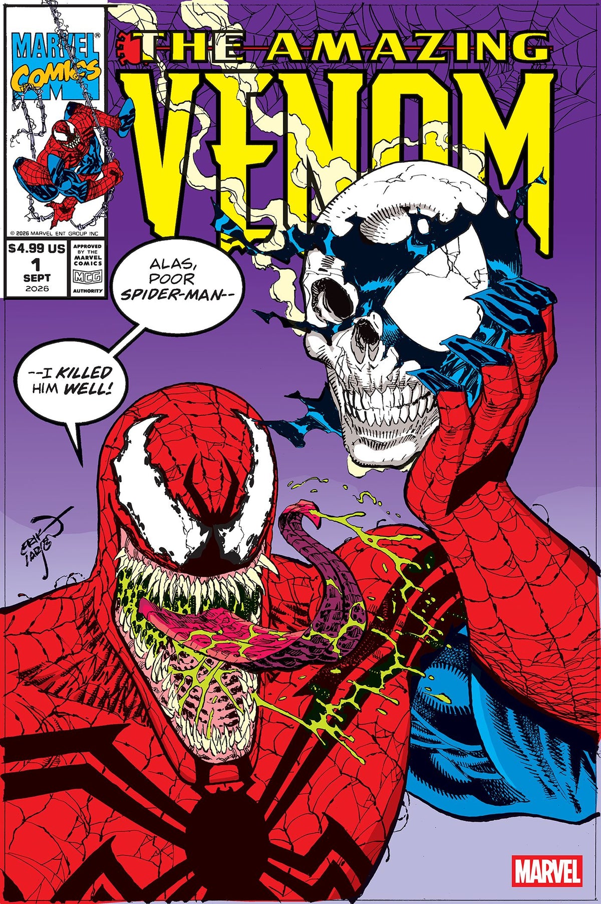 The Amazing Venom (2026 Marvel) #1 - Erik Larsen Homage Variant