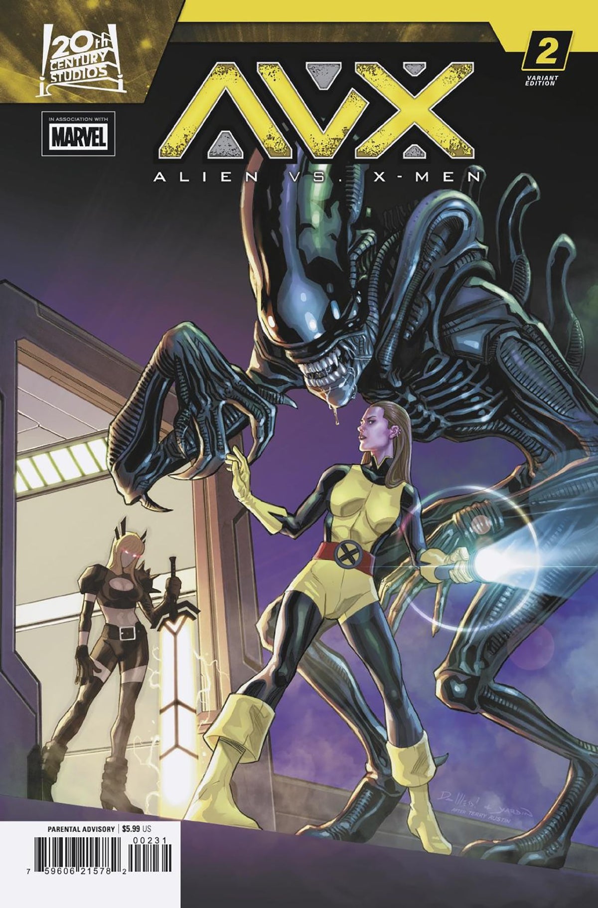 Alien vs. X-Men (2026 Marvel) #2 - David Messina Variant
