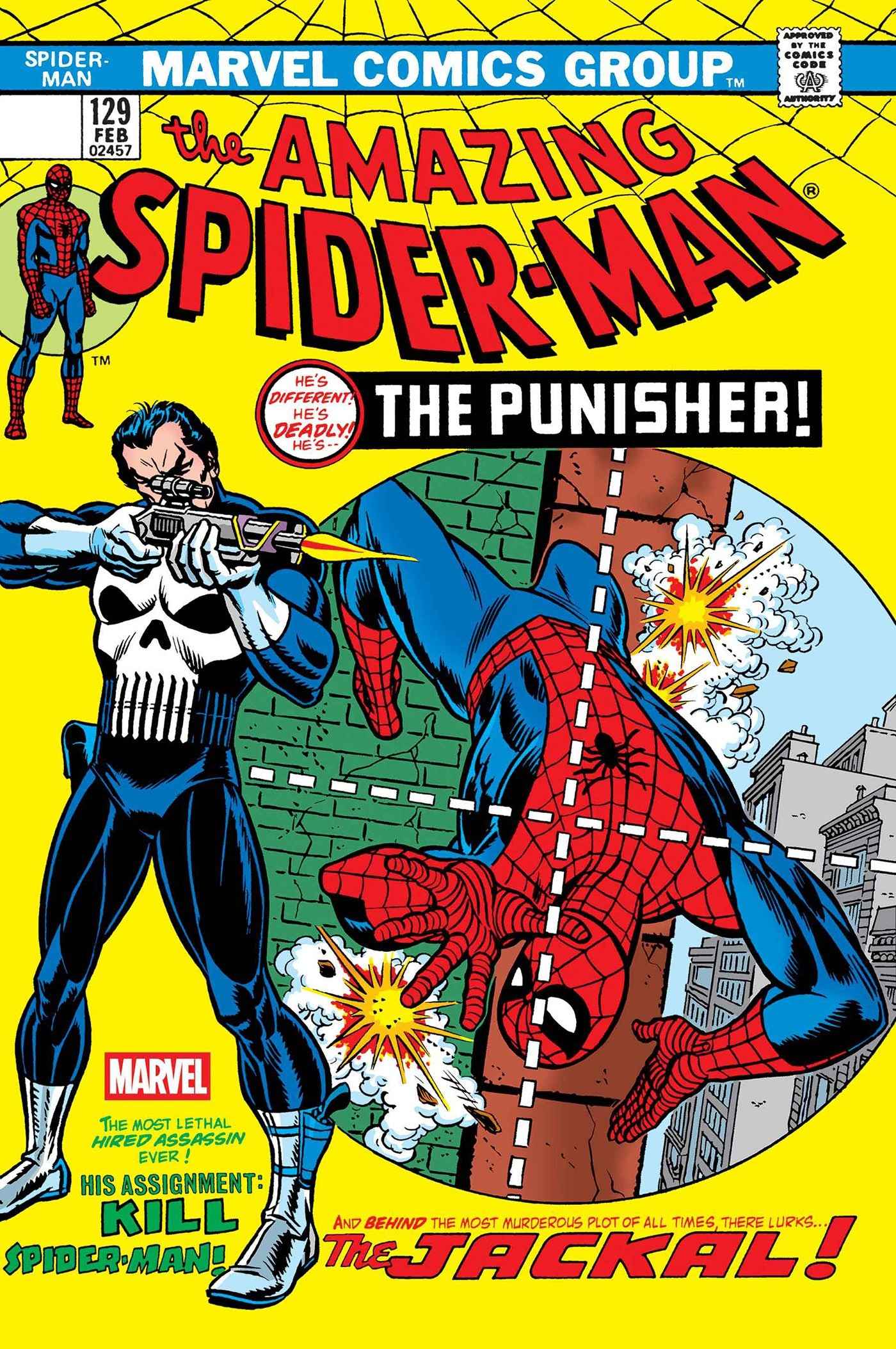 Amazing Spider-Man (1963 Marvel) #129 - Gil Kane Cover (Facsimile Edition - New Printing 2)