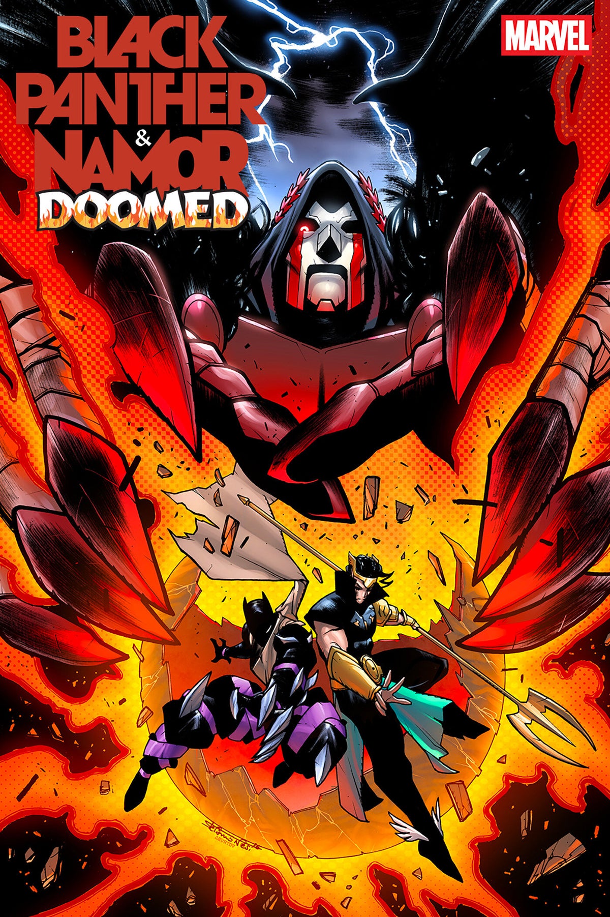 Black Panther/Namor: Doomed (2026 Marvel) #2 - Stefano Nesi Variant
