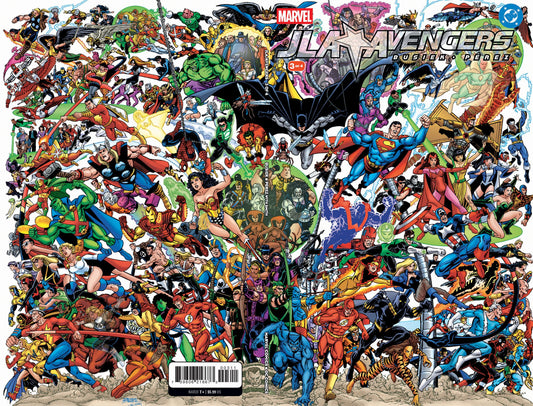 JLA/Avengers (2003 Marvel) #3 - Facsimile Edition Wraparound Cover