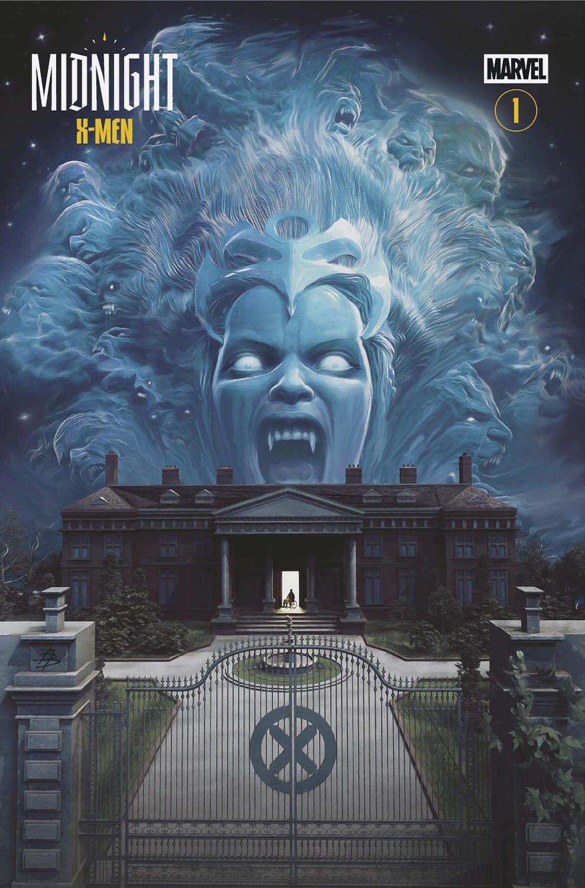 Midnight X-Men (2026 Marvel) #1 - Cover D Bjorn Barends Midnight Horror Homage Variant