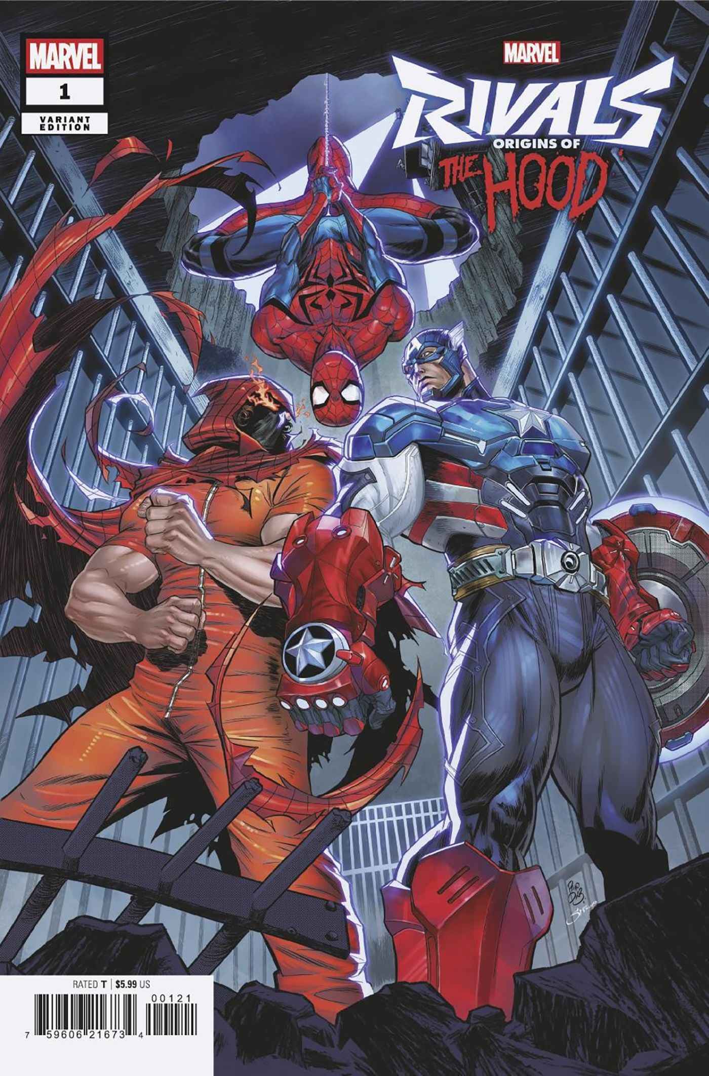 ORIGINS OF THE HOOD: MARVEL RIVALS #1 FEDERICO SABBATINI VARIANT
