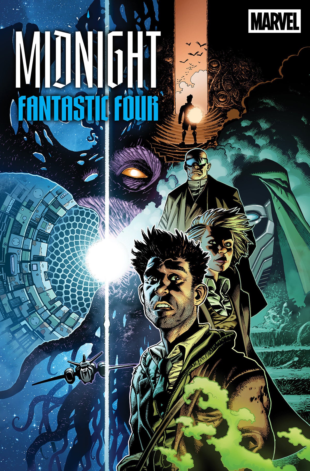 Midnight Fantastic Four (2026 Marvel) #1 - Kev Walker Uncloaked 2nd Printing