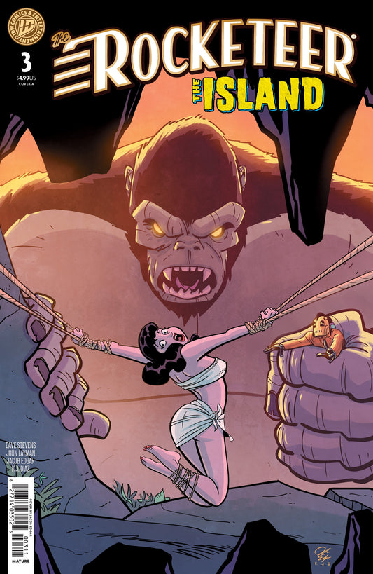 The Rocketeer: The Island (2025 IDW) #3 - Cover A Jacob Edgar