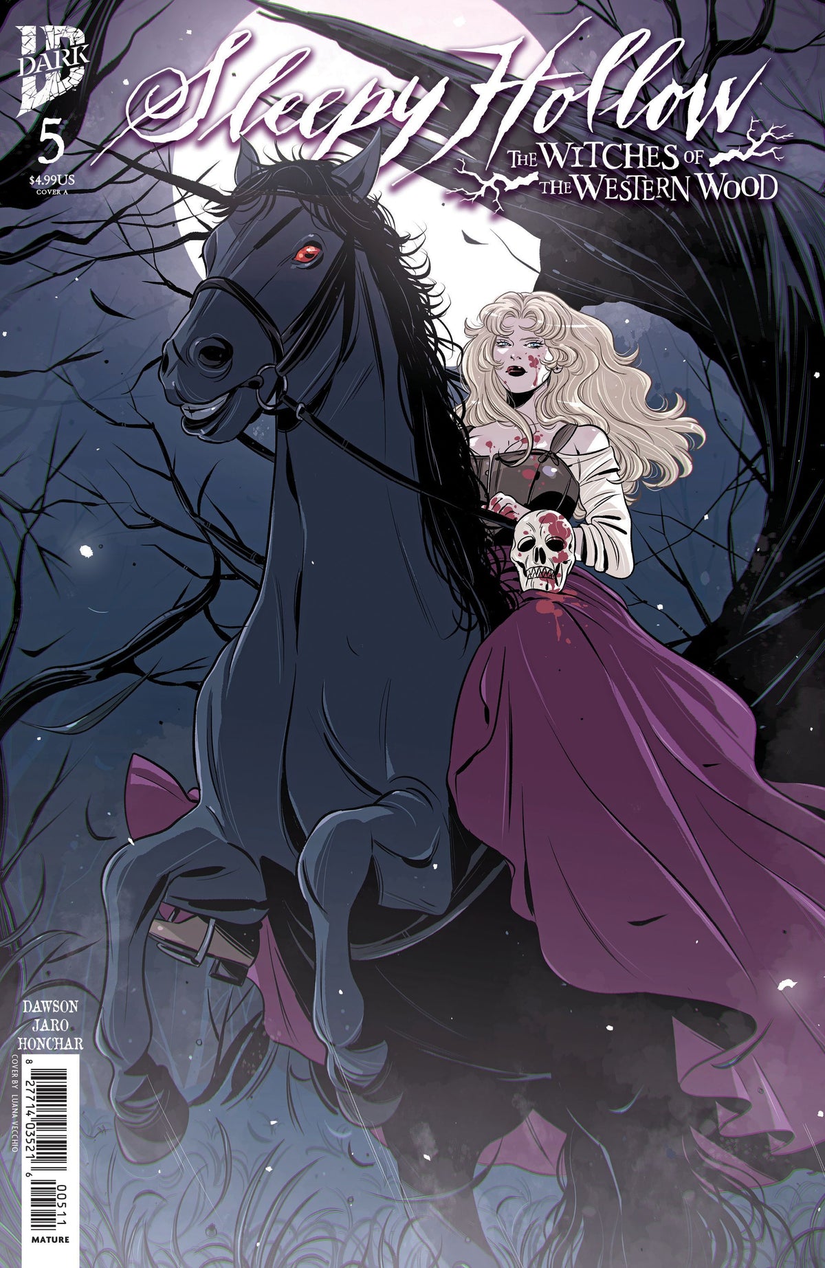 Sleepy Hollow: The Witches of the Western Wood (2026 IDW) #5 - Cover A Luana Vecchio