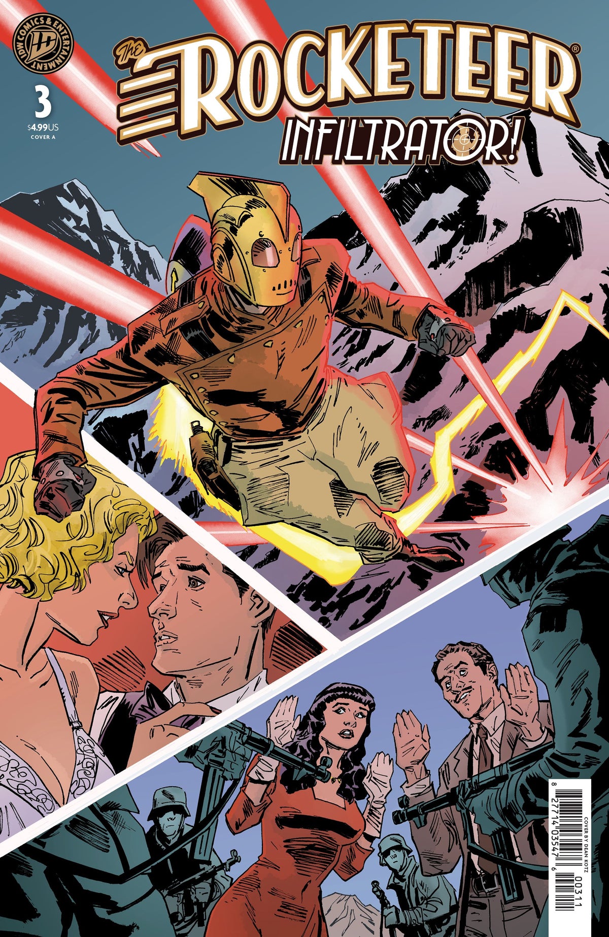 Rocketeer: Infiltrator! (2026 IDW) #3 - Cover A Dean Kotz