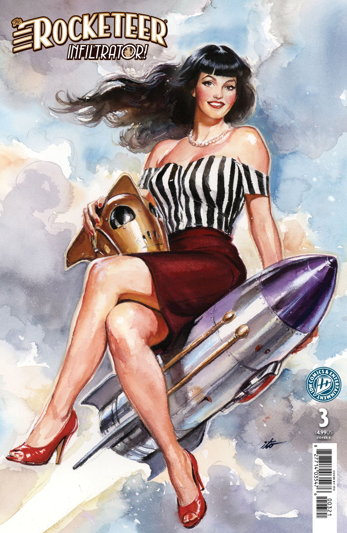 Rocketeer: Infiltrator! (2026 IDW) #3 - Cover B Ito Variant