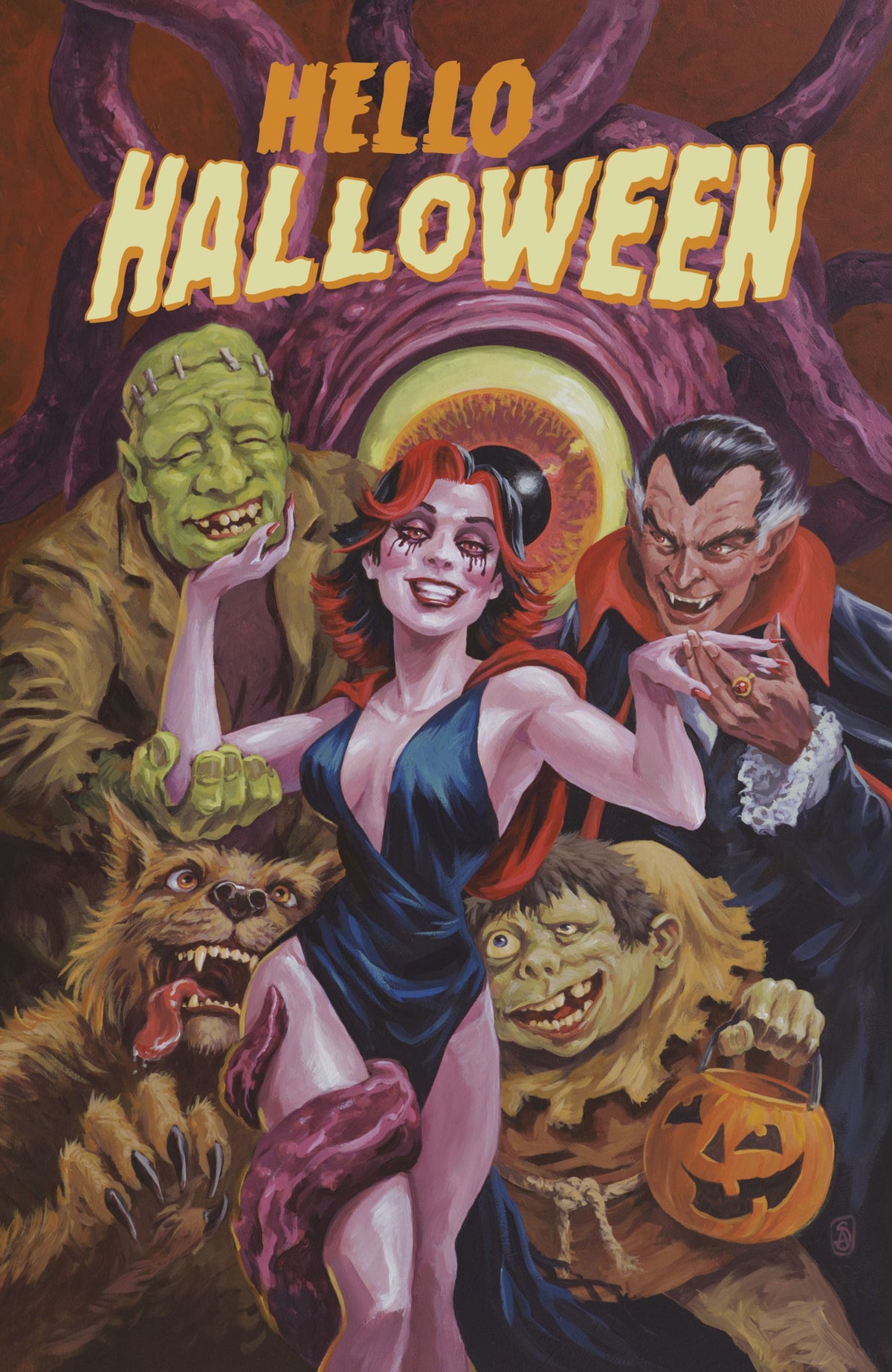 Hello Halloween (2026 BOOM!) #2 - Cover C Stephen Andrade Full Art Variant