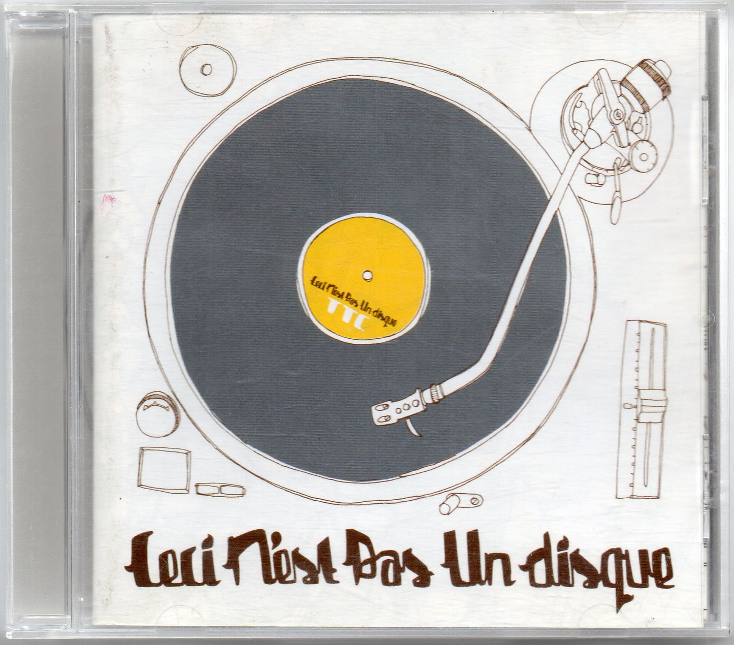 Ceci N'est Pas Un Disque - TTC (CD) Front